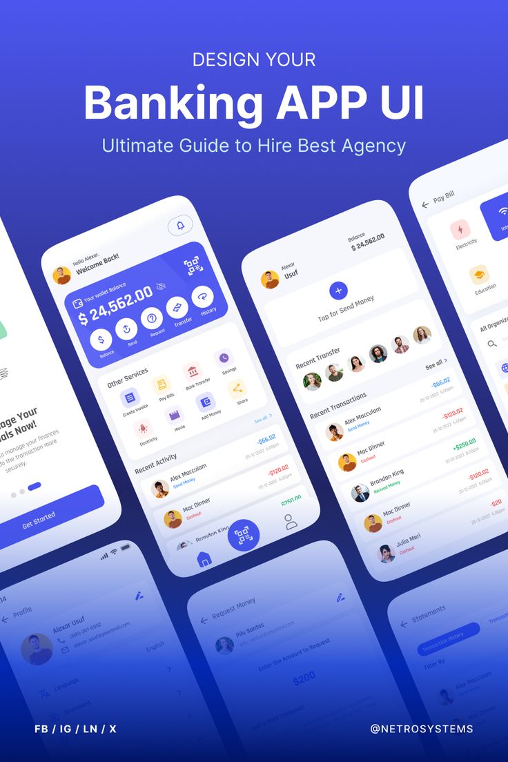 Banking Mobile App UI