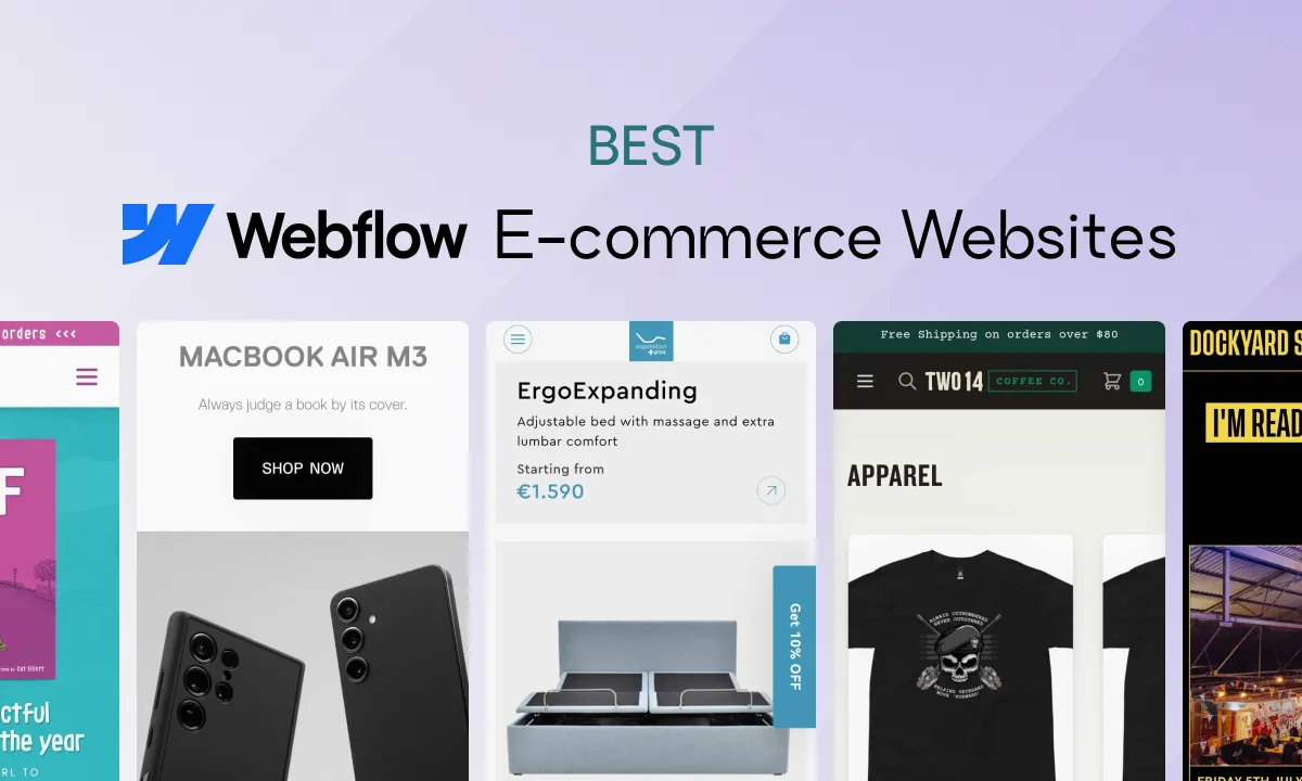 Webflow Ecommerce Store