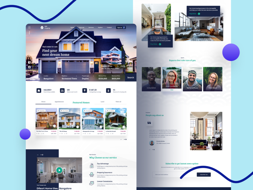 Real Estate CMS Build